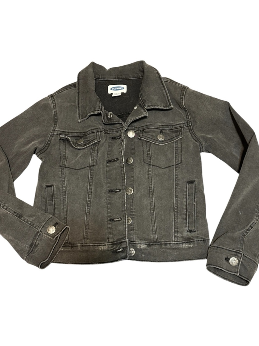 🟠Old Navy Kids' Charcoal Black Denim Jacket